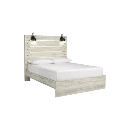 Cambeck Whitewash Panel Bed