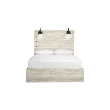 Cambeck Whitewash Panel Bed