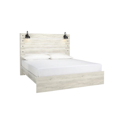 Cambeck Whitewash Panel Bed