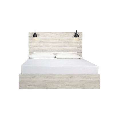 Cambeck Whitewash Panel Bed