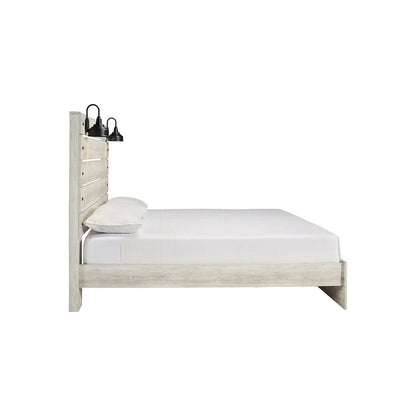 Cambeck Whitewash Panel Bed