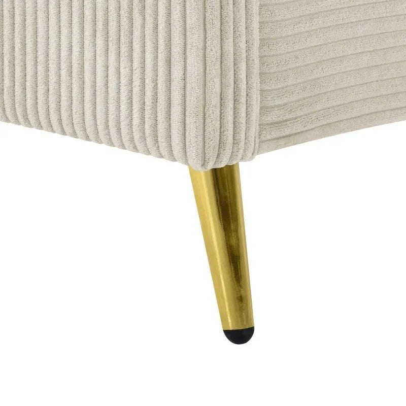 Elegant Upholstered Wood Platform Bed with Upholstered Headboard