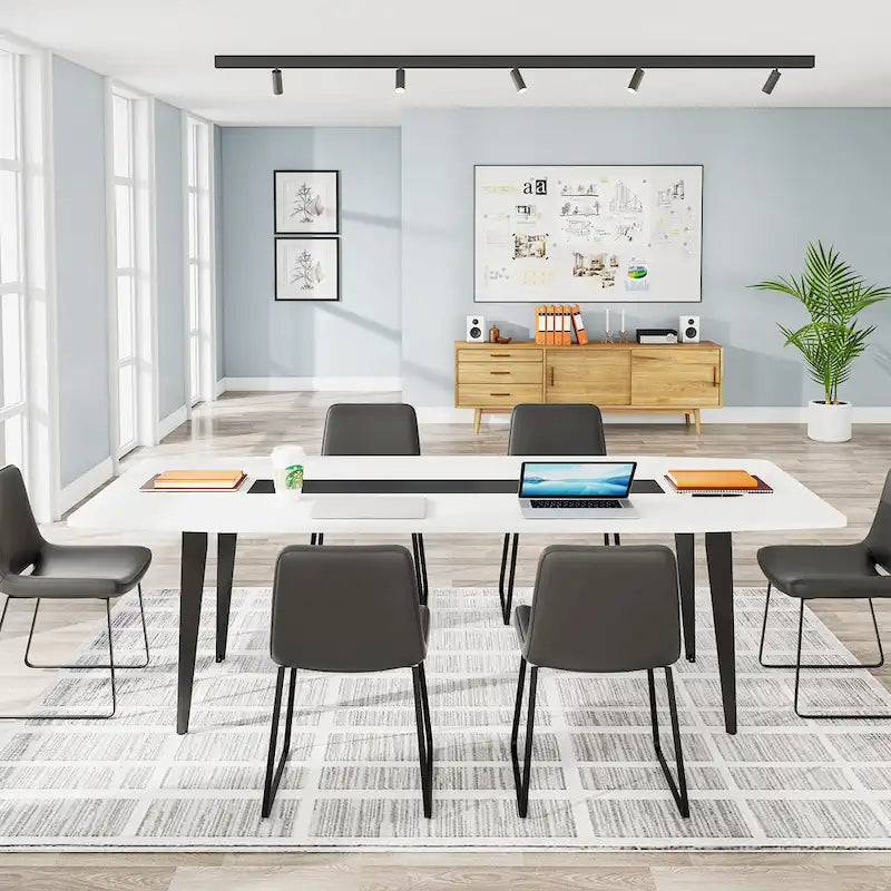 6FT Conference Table, Boat Shaped Meeting Table