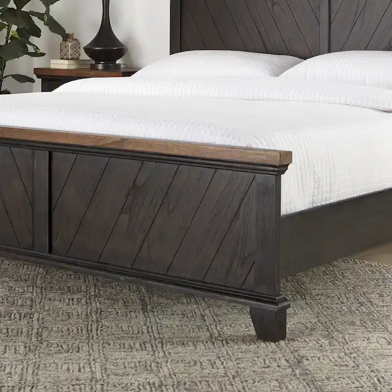 Steve Silver Overlook Rustic Panel Bed