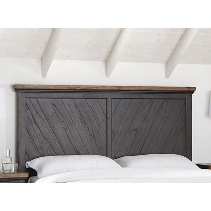 Steve Silver Overlook Rustic Panel Bed