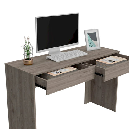 FM Furniture Tampa 2-Drawer Computer Desk with 2 Handleless Drawers