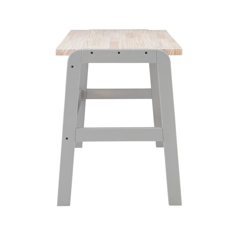 Mulligan Natural Wood Top Desk