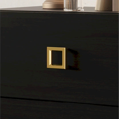 CraftPorch 3 Piece Bedroom Nightstands Set Luxurious Velvet Tufted Platform Bed