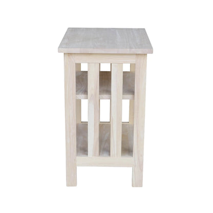 The Gray Barn Moonshine Natural Wood Printer Stand