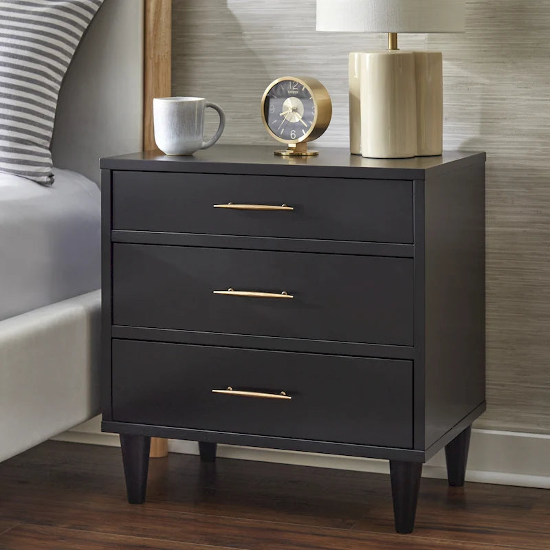 Lifestorey Ana 3-Drawer Nightstand