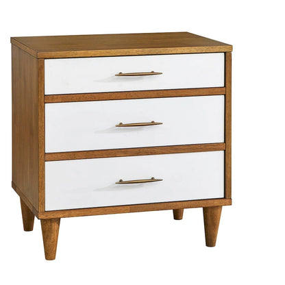 Lifestorey Ana 3-Drawer Nightstand