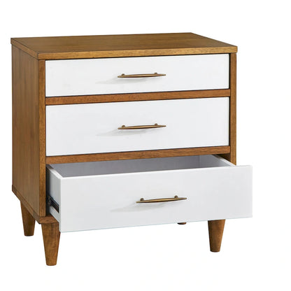 Lifestorey Ana 3-Drawer Nightstand