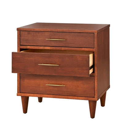 Lifestorey Ana 3-Drawer Nightstand