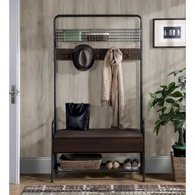 Coolidge Industrial Hall Tree