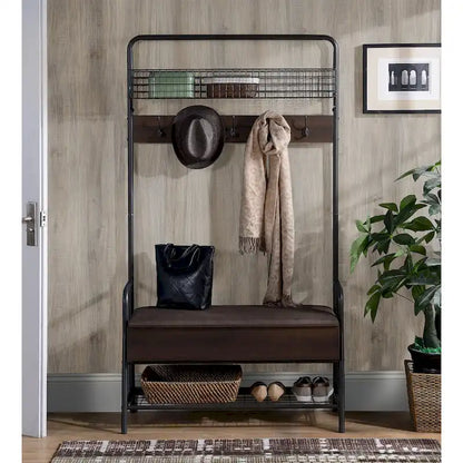 Coolidge Industrial Hall Tree