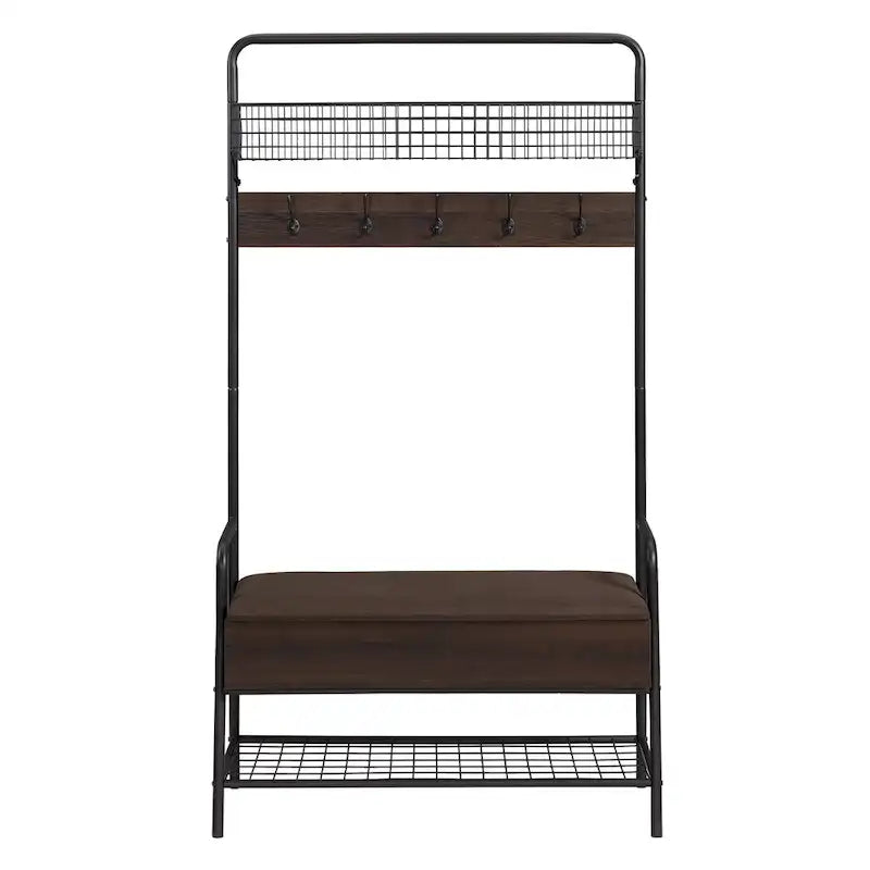 Coolidge Industrial Hall Tree