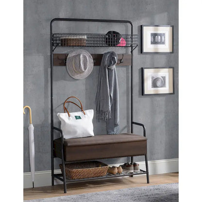 Coolidge Industrial Hall Tree