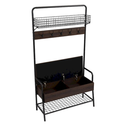 Coolidge Industrial Hall Tree