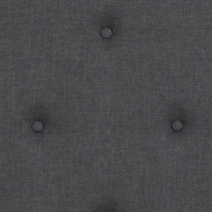 Panel Tufted Platform Bed and Memory Foam Pocket Spring Mattress