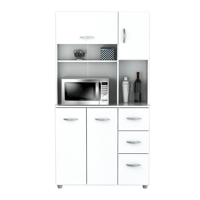 White Kitchen Storage Cabinet
