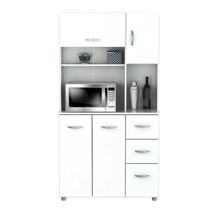 White Kitchen Storage Cabinet