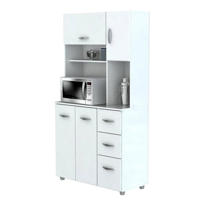 White Kitchen Storage Cabinet
