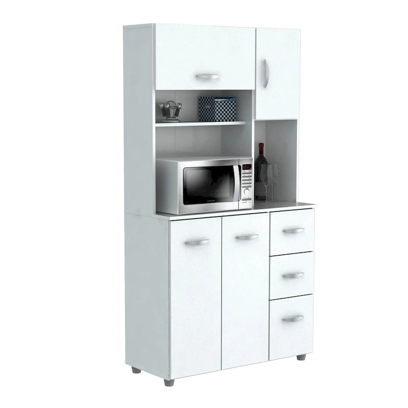 White Kitchen Storage Cabinet