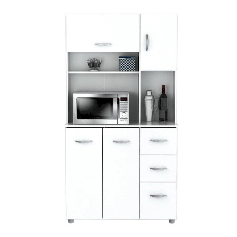 White Kitchen Storage Cabinet