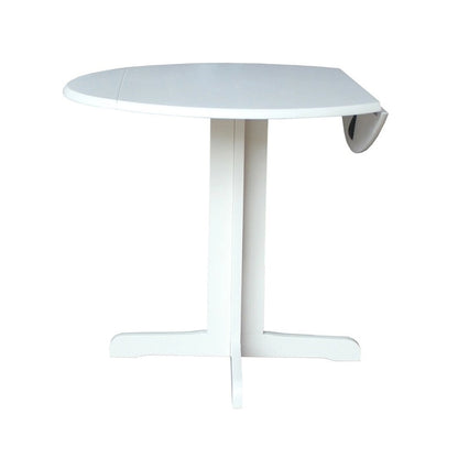 International Concepts Dual Drop Leaf 36-inch Dining Table