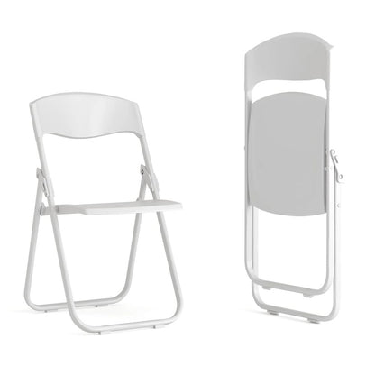 2 Pack 500 lb. Capacity Heavy Duty Plastic Folding Chair
