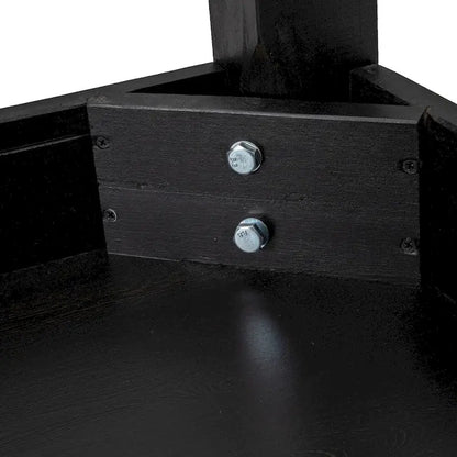 Rectangular Antique Rustic Solid Pine Farm Dining Table