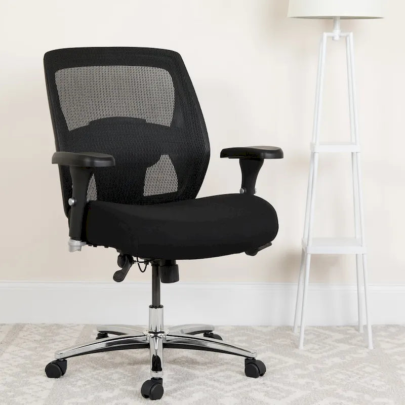 24/7 Intensive Use Big & Tall 500 lb. Rated Mesh Ergonomic Office Chair