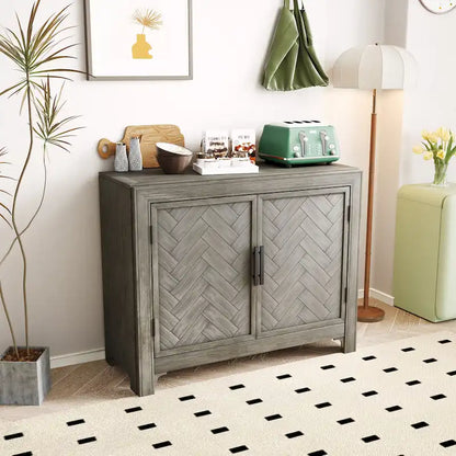 Console Table Sofa Table with 2 Shelves