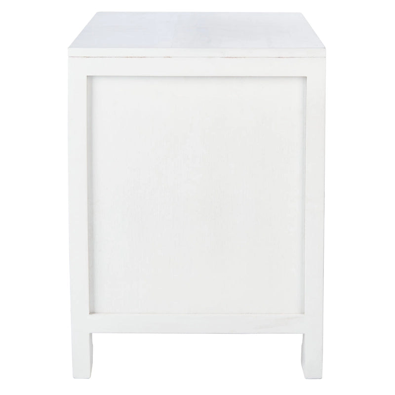 SAFAVIEH Zhane Coastal 1-Drawer 1-Door Nightstand