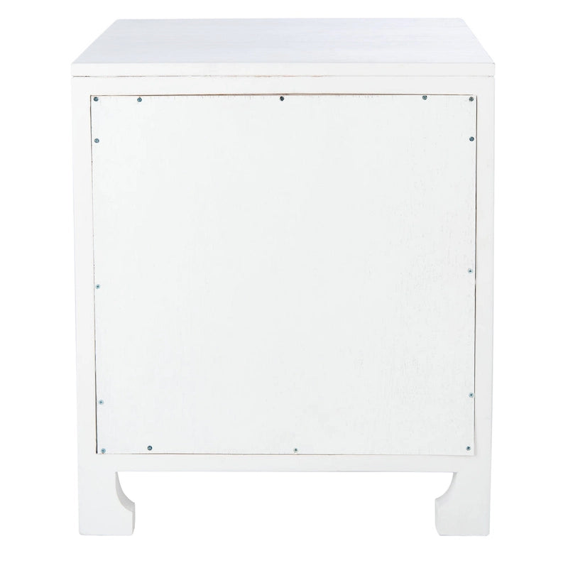 SAFAVIEH Zhane Coastal 1-Drawer 1-Door Nightstand