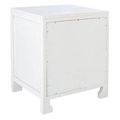 SAFAVIEH Zhane Coastal 1-Drawer 1-Door Nightstand