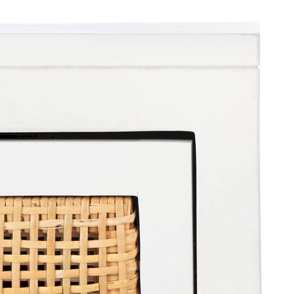 SAFAVIEH Zhane Coastal 1-Drawer 1-Door Nightstand