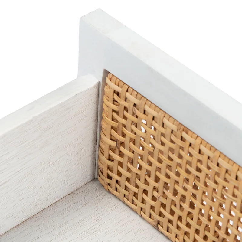 SAFAVIEH Zhane Coastal 1-Drawer 1-Door Nightstand