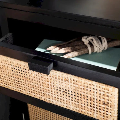 SAFAVIEH Zhane Coastal 1-Drawer 1-Door Nightstand