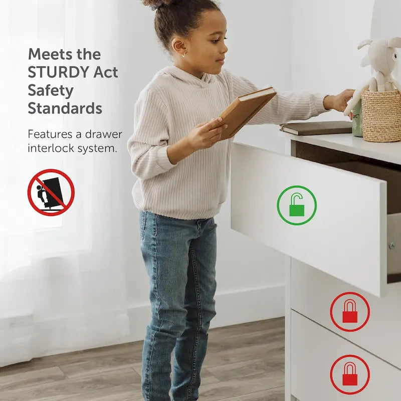 South Shore Cavalleri 6-Drawer Double Dresser