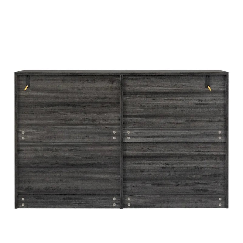 Wood Drawer Dresser Cabinet with Six Drawers