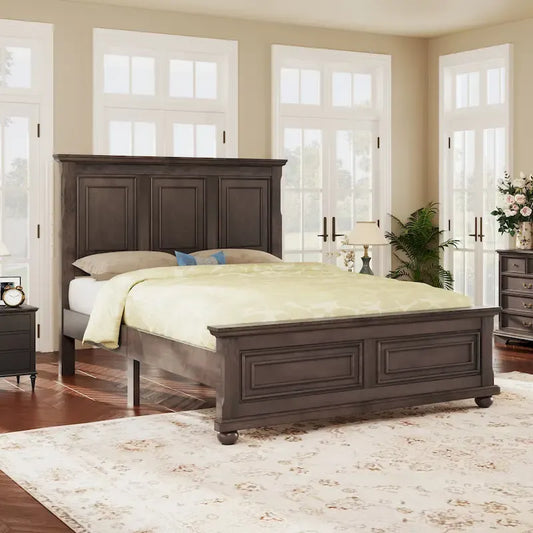 Traditional Town Wood Vintage Bed