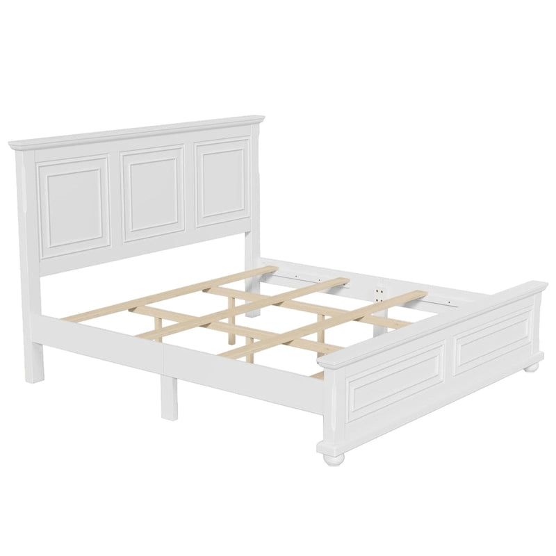 Traditional Town Wood Vintage Bed