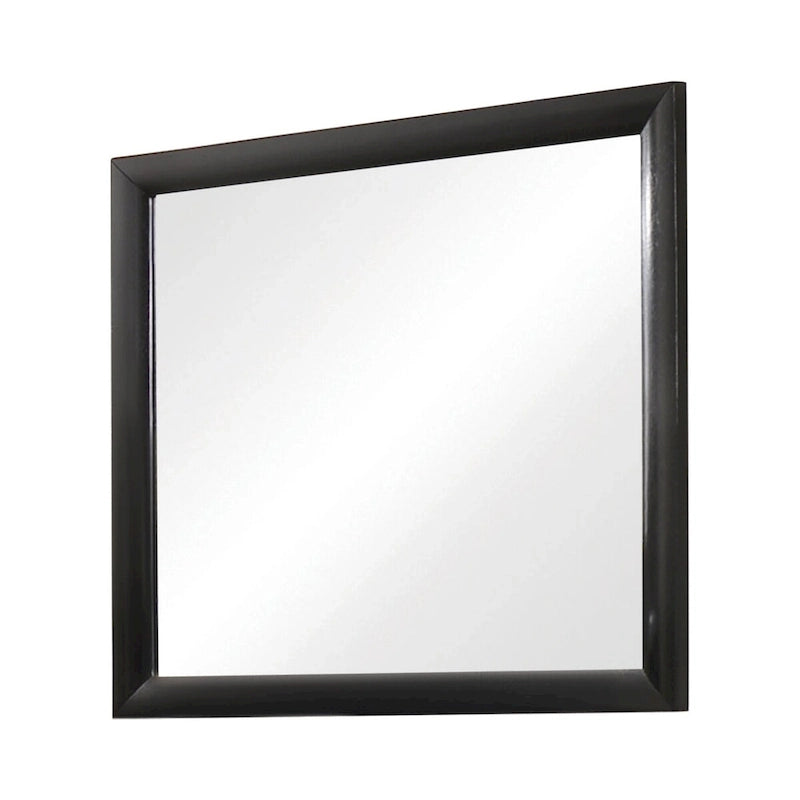 Isabel Black 5-piece Storage Bedroom Set with 2 Nightstands