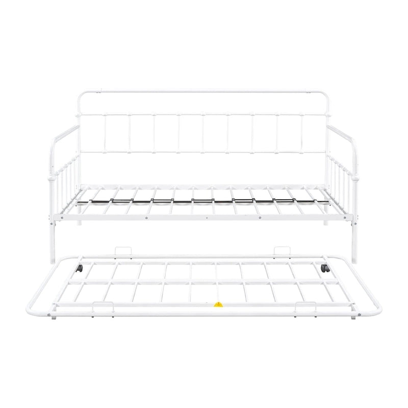 Metal Frame Daybed with trundle