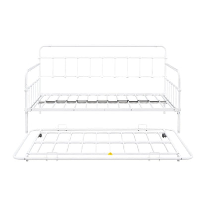 Metal Frame Daybed with trundle