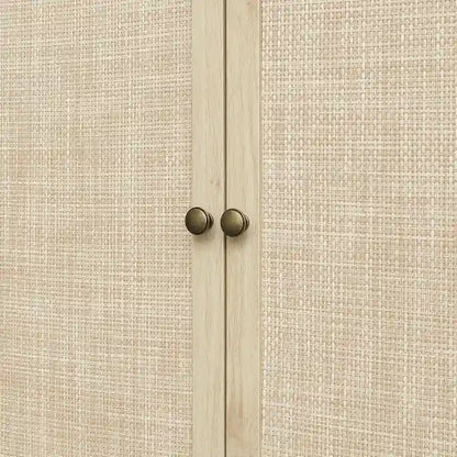 4 Door Cabinet with 1 Drawer with 4 Adjustable Inner Shelves