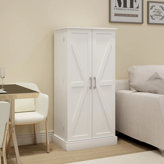 50 LED Kitchen Pantry Cabinet,Freestanding Buffet