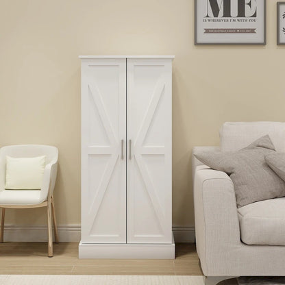 50 LED Kitchen Pantry Cabinet,Freestanding Buffet