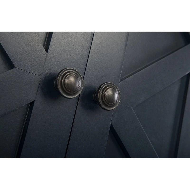 70-inch Extra-Wide Rustic TV Stand for 80 TVs - Natural Wood Finish